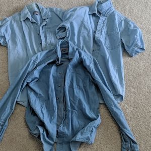 Mens denim shirts